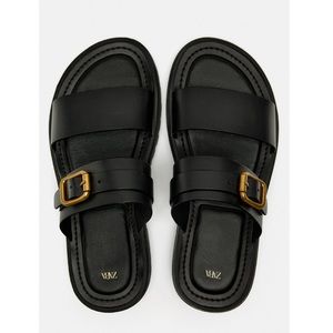 Zara Leather Sandals